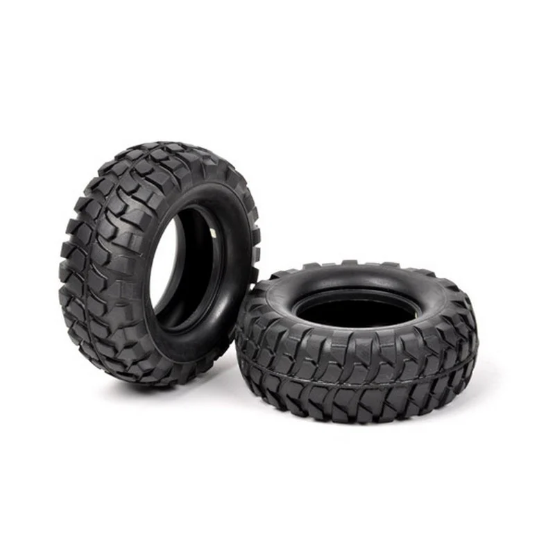 Pneu tendre (Soft) x2 pour châssis High-Lift châssis CC01 / CC02 Tamiya 54598