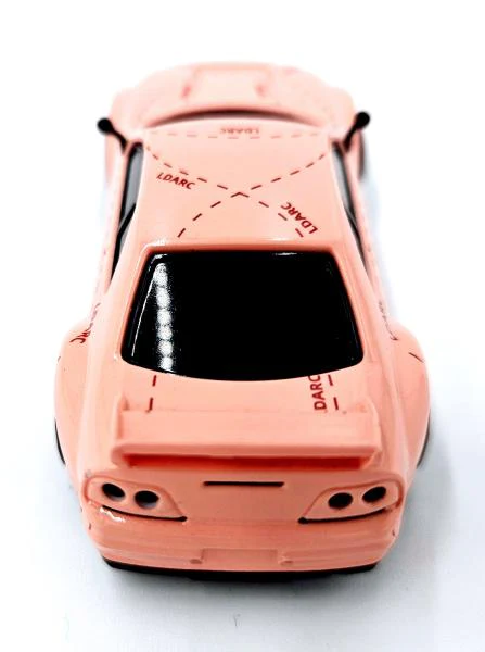 Pocket Racer Skyline rose avec télécommande 1/64 - PR-X3-pi - Image 5