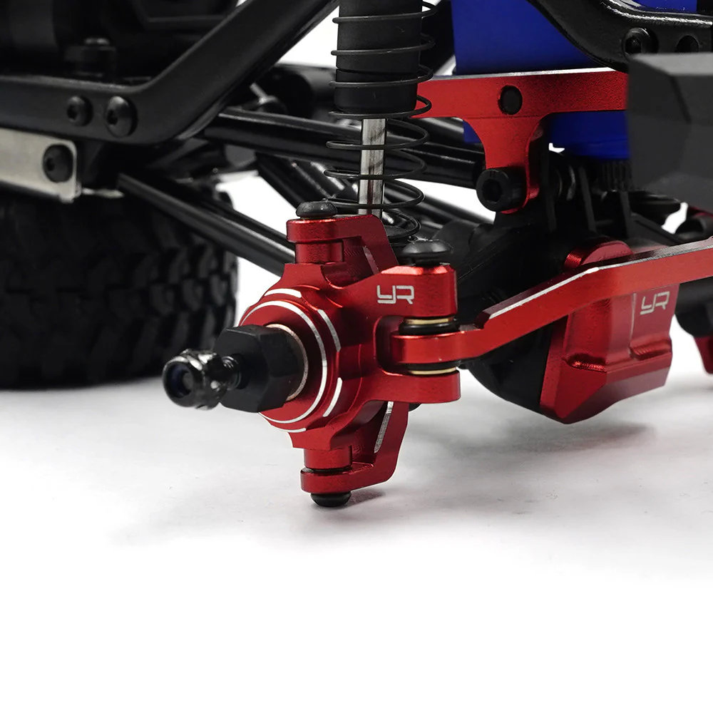 Porte-fusée de direction en aluminium 2 pièces pour TRX-4M Yeah Racing - Image 2