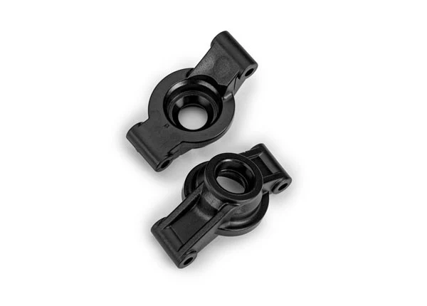Porte-fusées d'essieu noirs (paire) Mini Maxx - Traxxas 10752-BLK