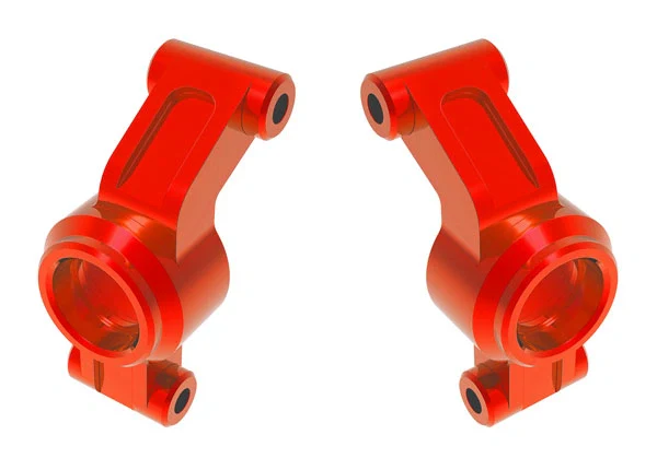 Porte-fusées en aluminium rouge (paire) Mini Maxx/XRT - Traxxas 10751-RED