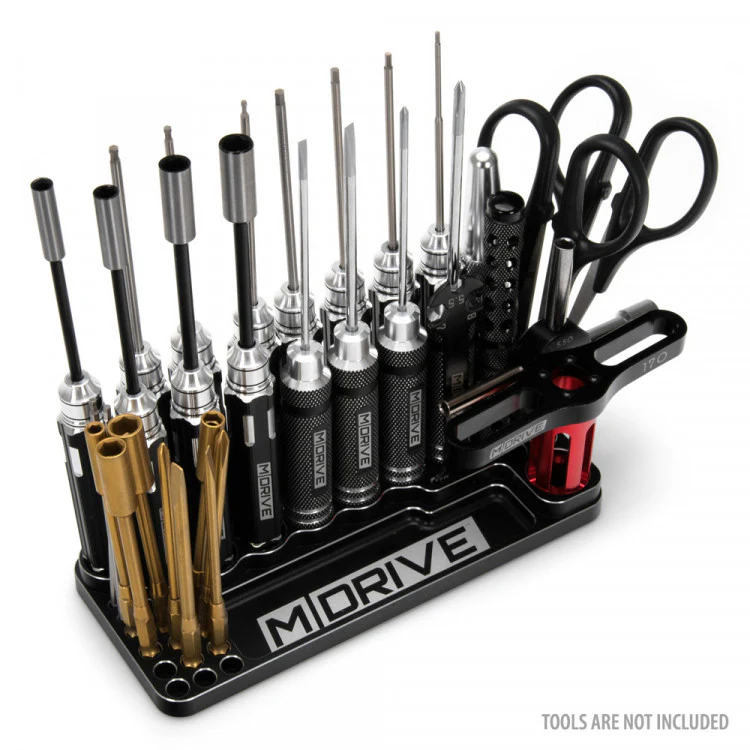 Porte-outils Aluminium CNC - 188x79x17.5mm - Image 2