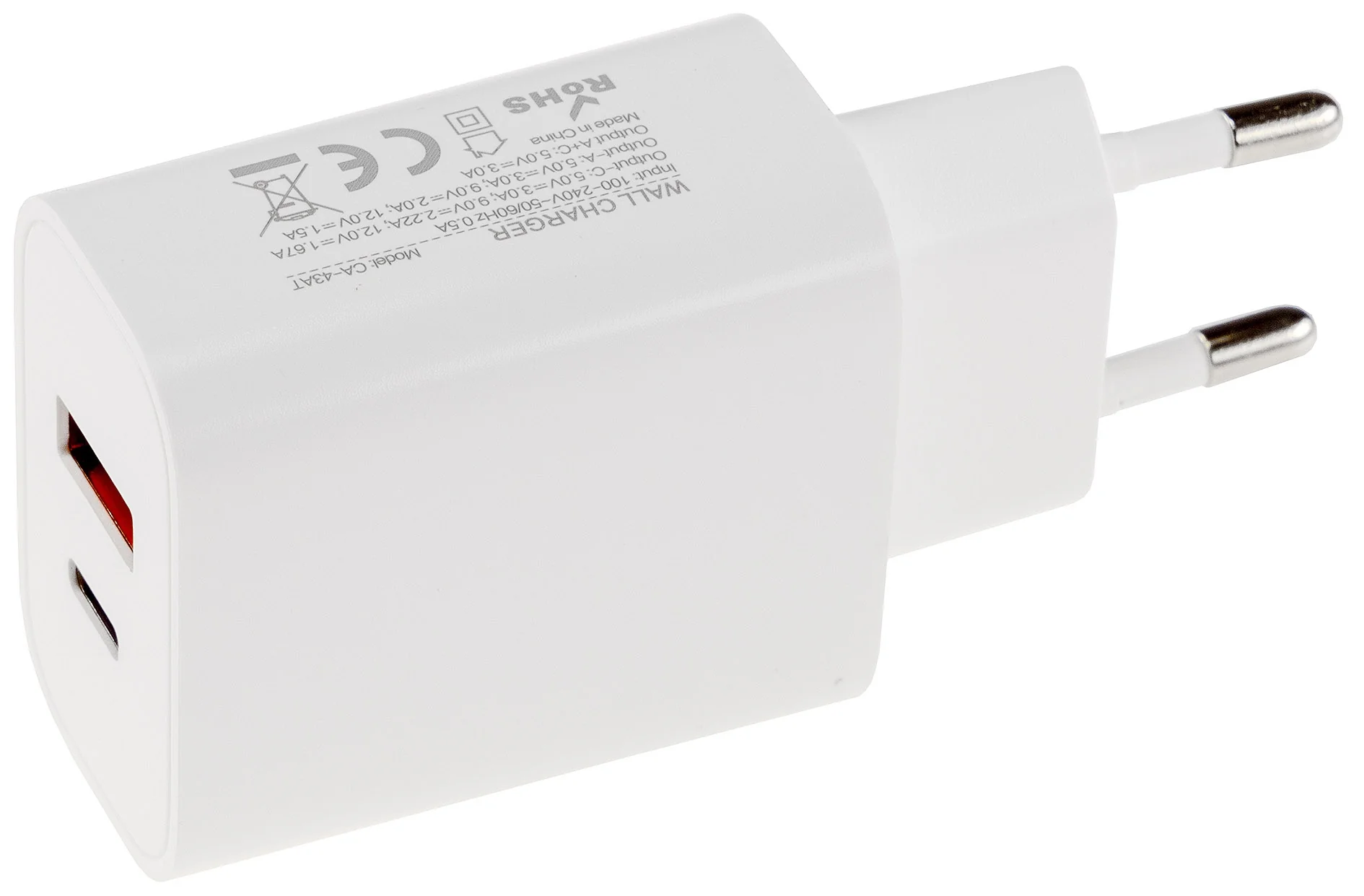 Prise secteur USB / USB-C (20W) - 23803 - Image 3