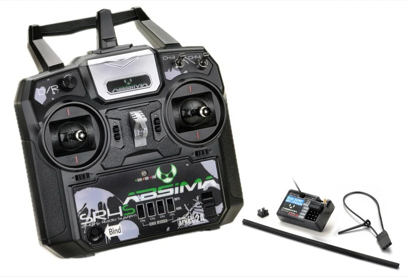 Radio 4 voies SR4S" Stick 2.4GHz avec récepteur pour Voitures RC - Image 8