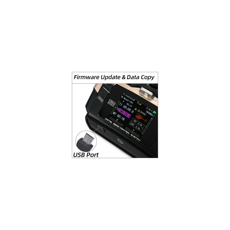 Radio Radiolink AT9S Pro 10/12 voies (Mode 1) avec récepteur R9DS - Image 11
