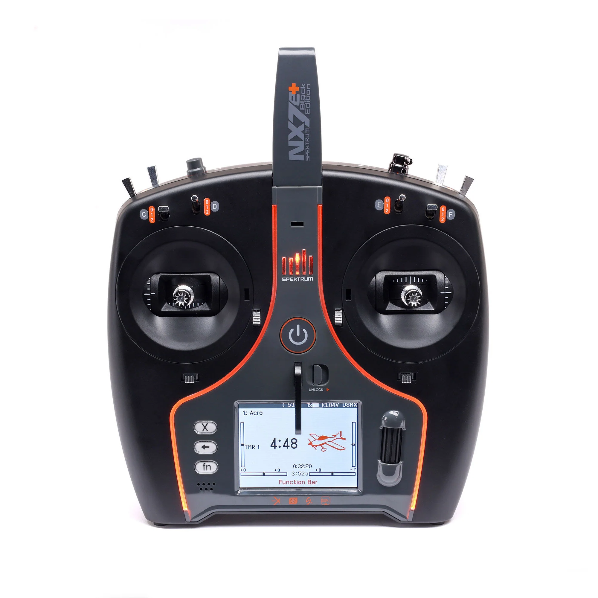 Radio Spektrum DSMX 14 canaux NX7e+ seule couleur noir - SPMR7120EU