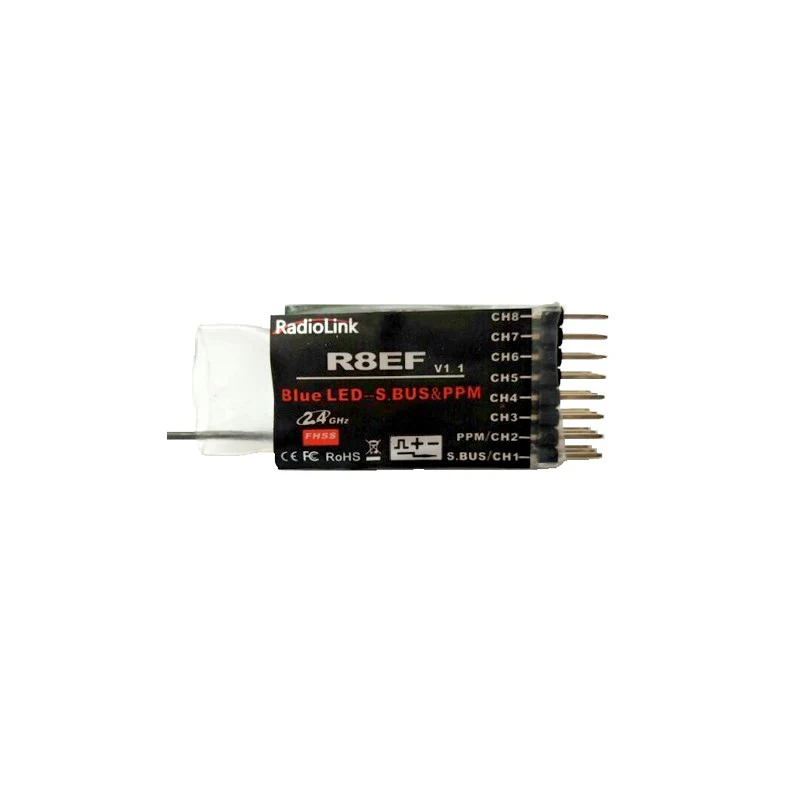 Récepteur 8 voies pour radiocommande T8FB/T8S - RADR8EF