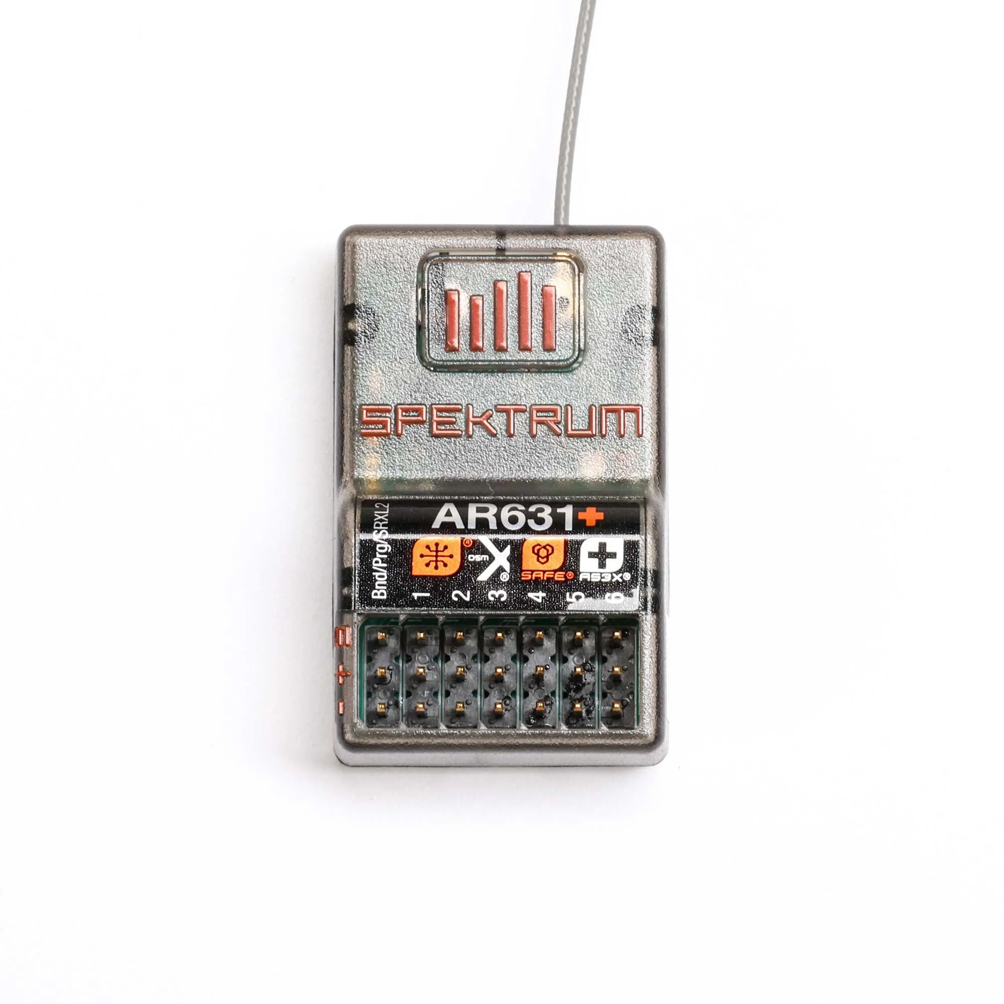 Récepteur AR631+ DSMX 6 canaux AS3X+ et SAFE - SPM-1031 - Image 3