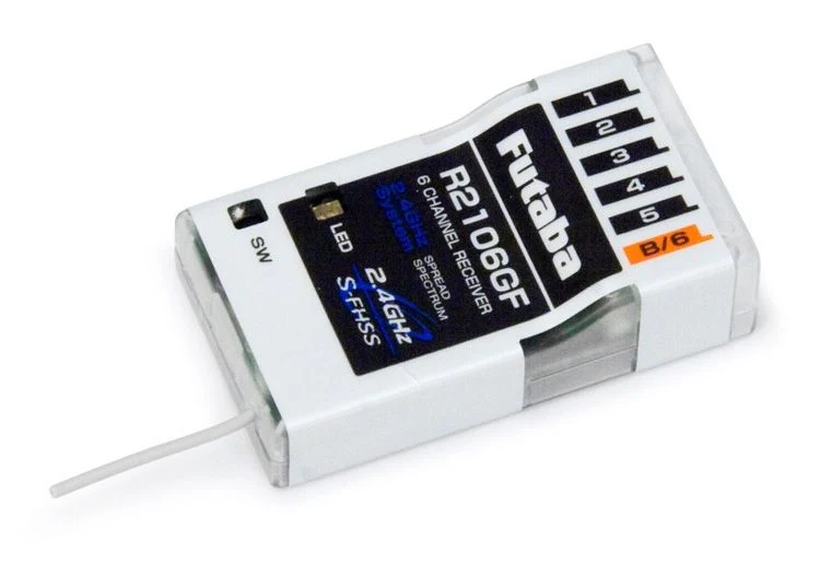Futaba R2106GF Récepteur 6CH T6J, 8J, 10J HV Micro S-FHSS
