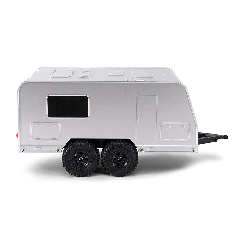 Remorque de camping-car silver INJORA avec attelage pour 1/18 TRX4M - AX-TC09SR - Image 6