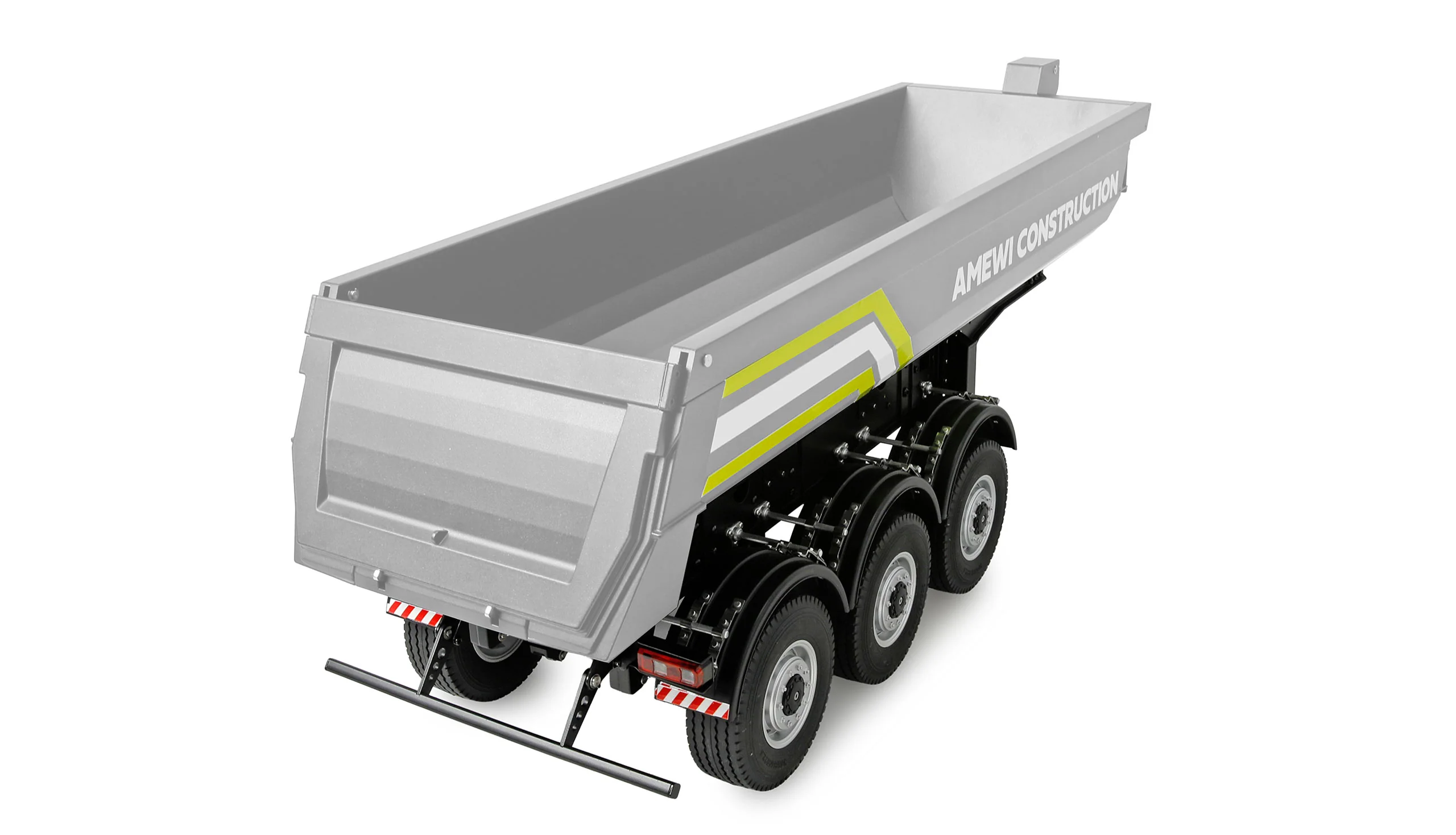 Remorque pour camion 1/14 Huina Scania Kabolite K770S métal gris (Amewi) - Image 5