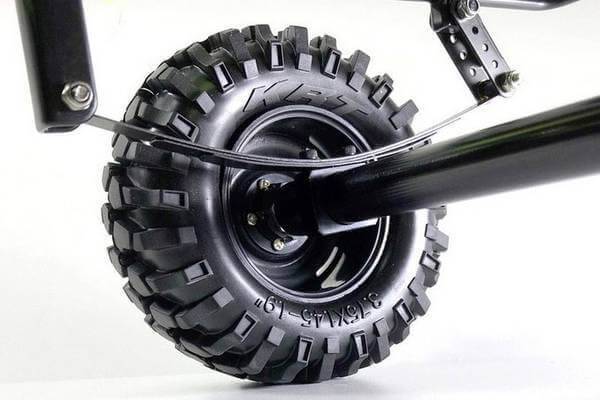 Remorque Tout Terrain en acier simple essieu - Accessoires pour crawler 1/10 - Image 4