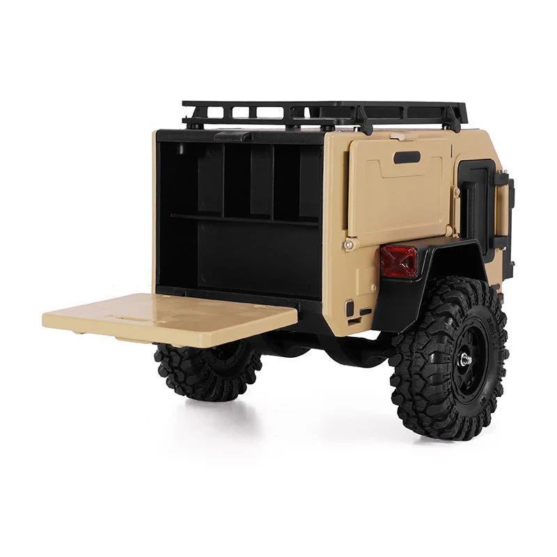 Remorque tout-terrain INJORA pour crawler 1/18 et 1/24 TRX4M SCX24 - DG-TC10YE - Image 10