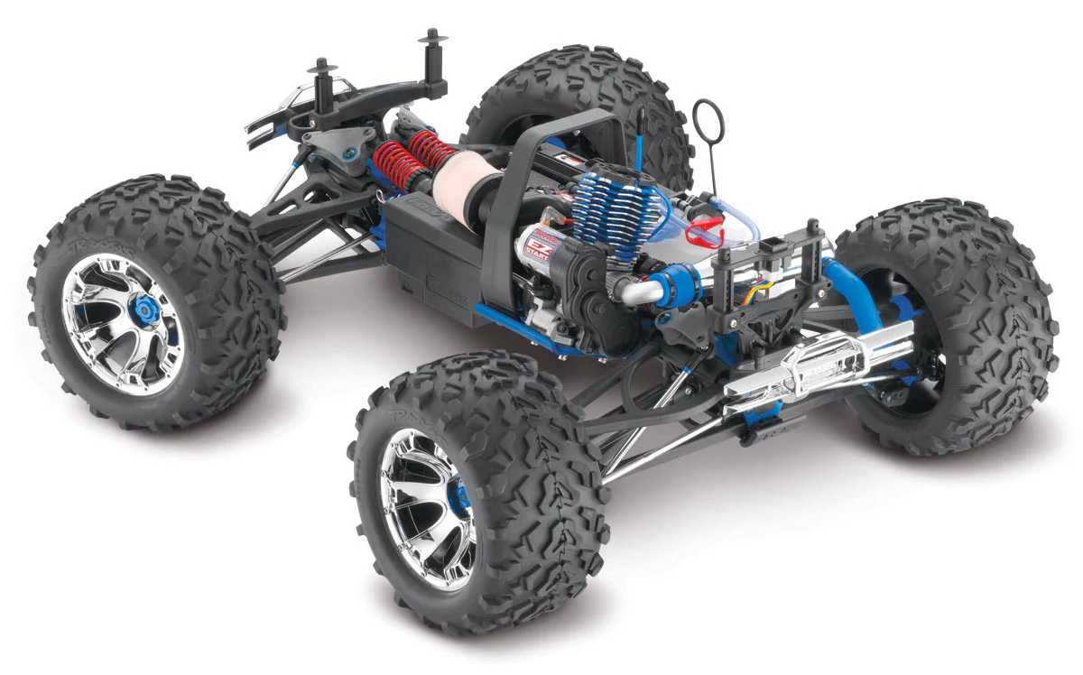 Revo 3.3 4wd Nitro Wireless / télémétrie TSM TQi RTR - Traxxas 53097-3 bleu - Image 11