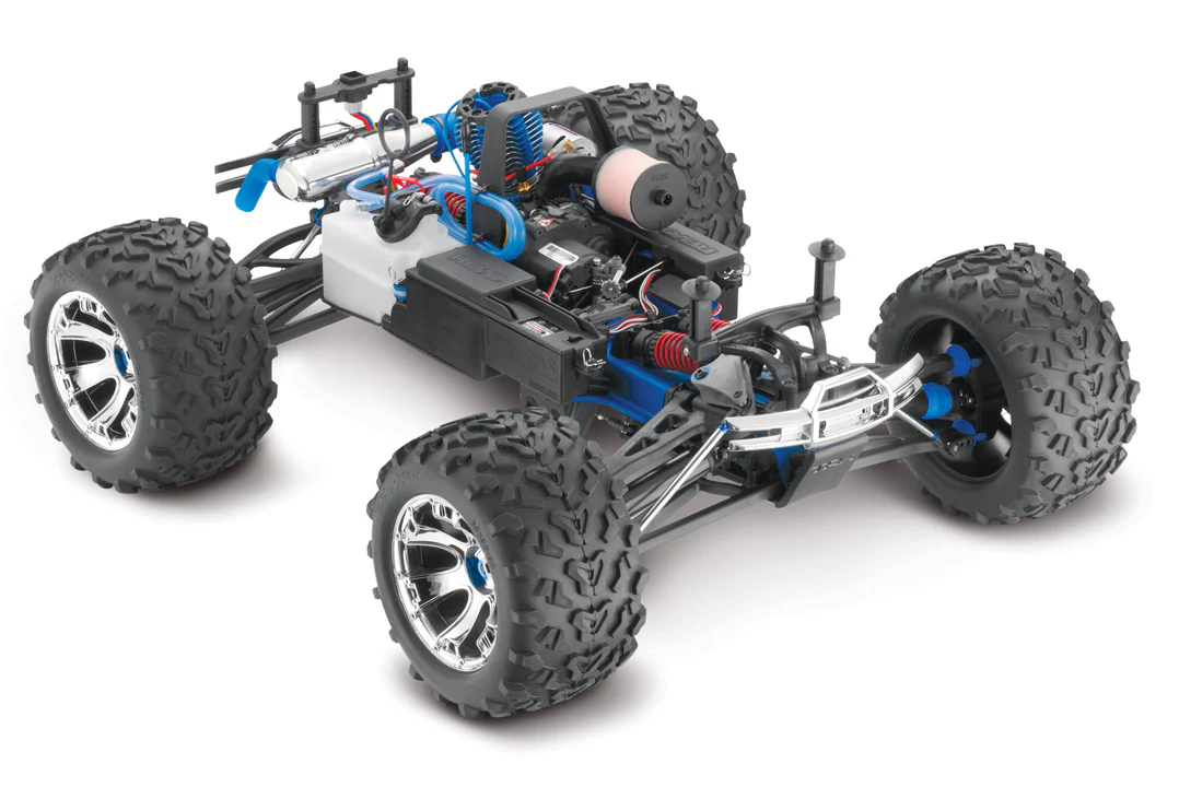 Revo 3.3 4wd Nitro Wireless / télémétrie TSM TQi RTR - Traxxas 53097-3 bleu - Image 12