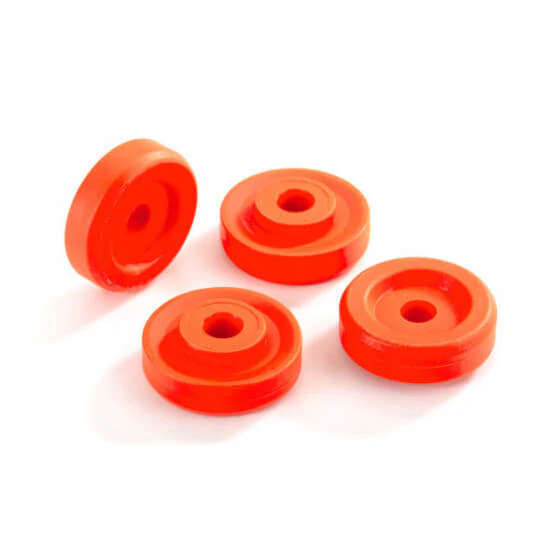 Rondelles de roues orange (x4) - Traxxas 8957T