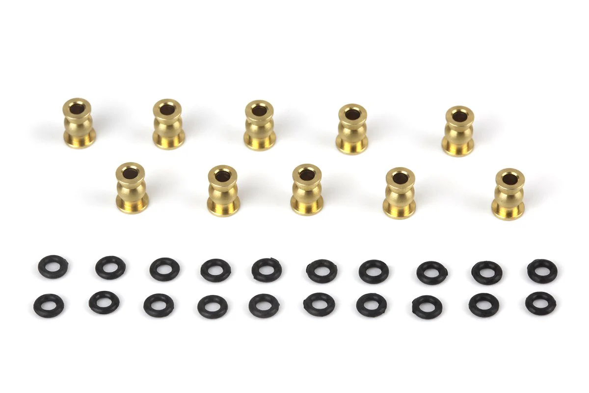 Rotule de pivot HPI Racing 4,5 x 6 mm (laiton/10 pcs) - HP161132