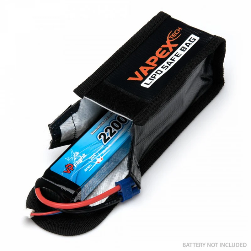 Sac de charge pour Batterie Lipo - 125x64x50mm - Safe lipo bag - Image 16