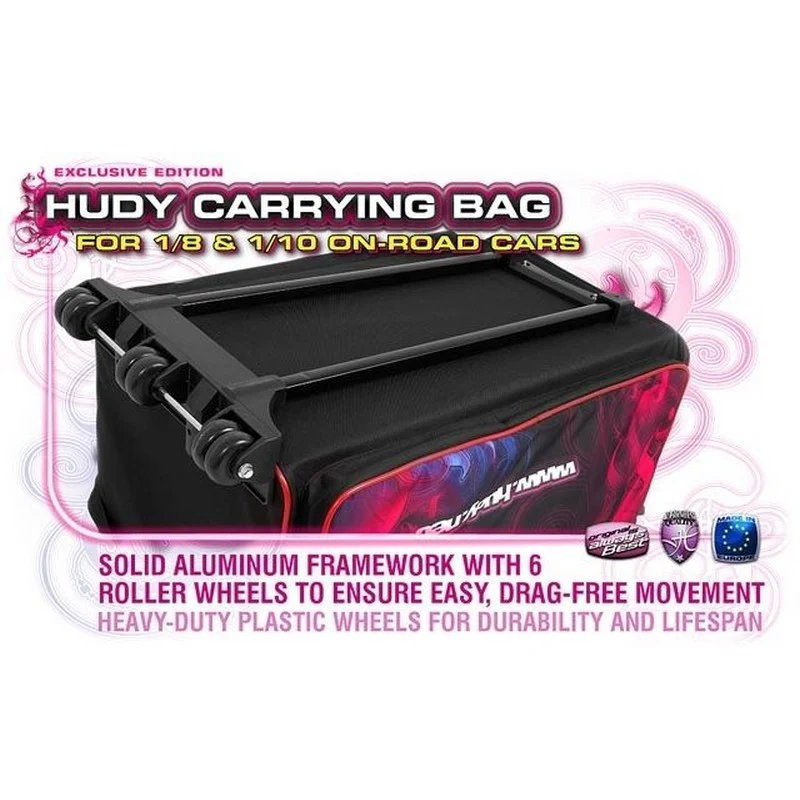 Sac de transport Hudy pour voiture piste 1/10 ou 1/8 - Hudy - 199120 - Image 10