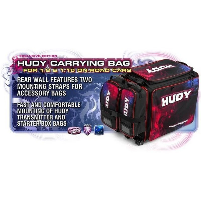 Sac de transport Hudy pour voiture piste 1/10 ou 1/8 - Hudy - 199120 - Image 3