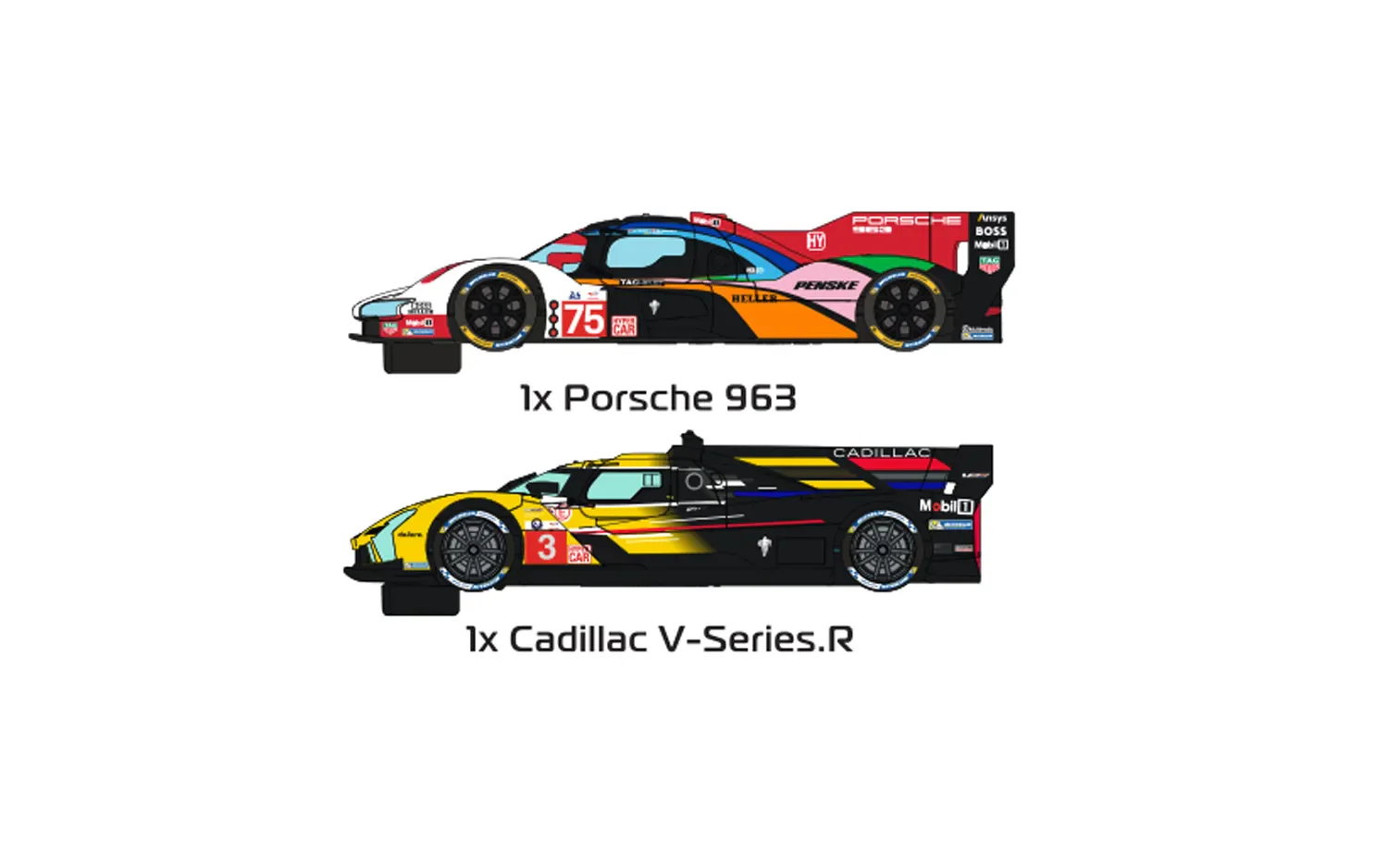 Scalextric C1466P Coffret 24hr Le Mans Hypercar Challenge - Image 4