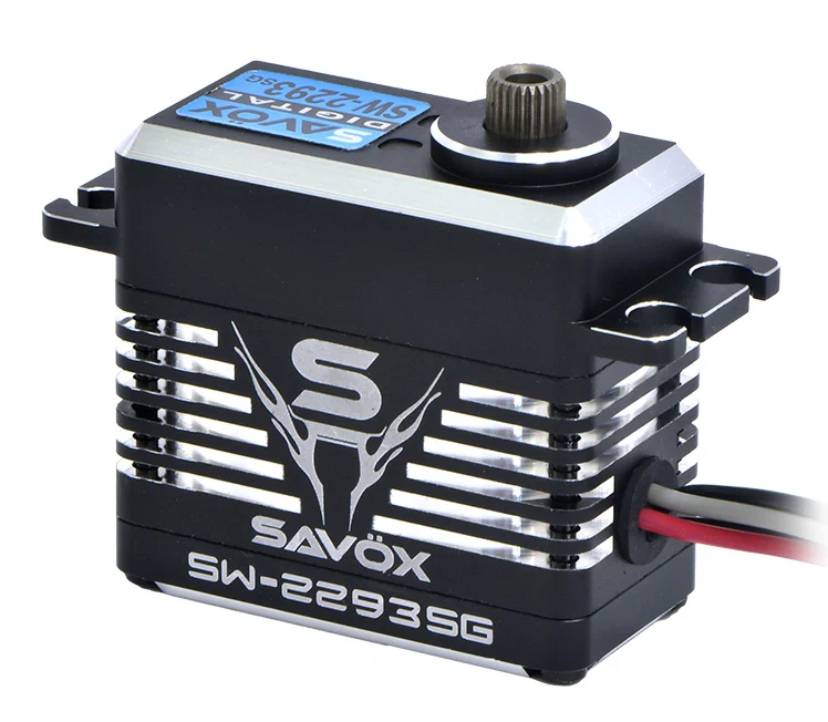 Servo crawler Savox SW-2293SG 75 kg 3S alu brushless, engrenages en acier - Image 2