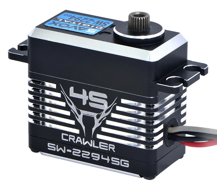 Servo crawler Savox SW-2294SG 75 kg 4S alu brushless, engrenages en acier - Image 2