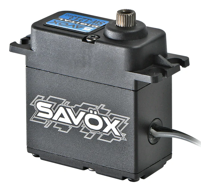 Servo crawler Savox SW-1213SG 38 kg 0,16 s HV Alu Brushless à engrenages en acier WP - Image 2