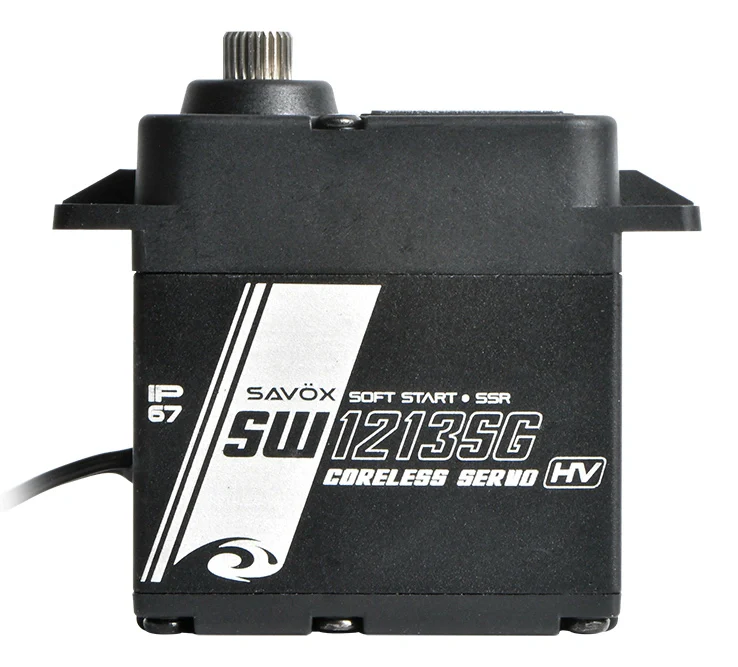 Servo crawler Savox SW-1213SG 38 kg 0,16 s HV Alu Brushless à engrenages en acier WP - Image 3