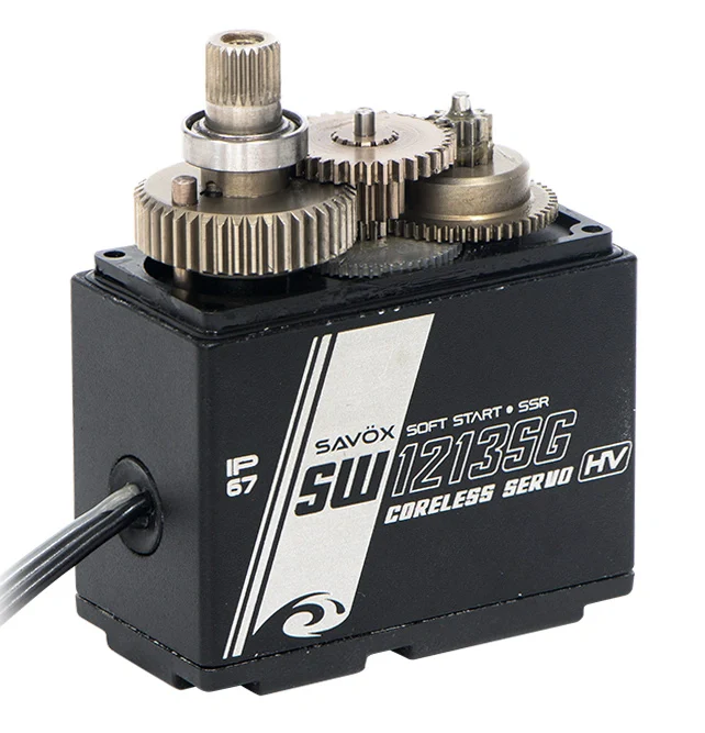 Servo crawler Savox SW-1213SG 38 kg 0,16 s HV Alu Brushless à engrenages en acier WP - Image 5