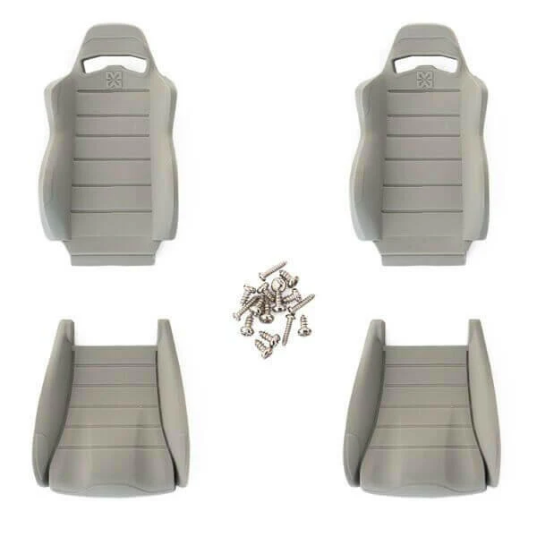 Siège baquet souple (86x48mm) (x2) - Accessoires pour crawler 1/10 - Image 2