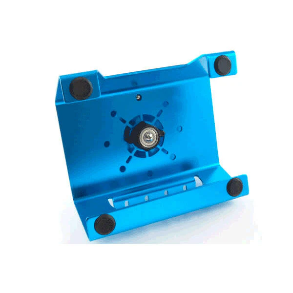 Stand, Plateau Pivotant Alu pour Voitures RC 1/8 et 1/10 bleu - Image 3