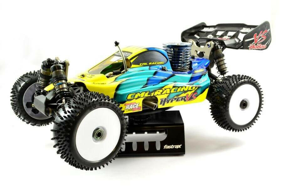 Stand, Plateau Pivotant Alu pour Voitures RC 1/8 et 1/10 - FAST407BK - Image 3