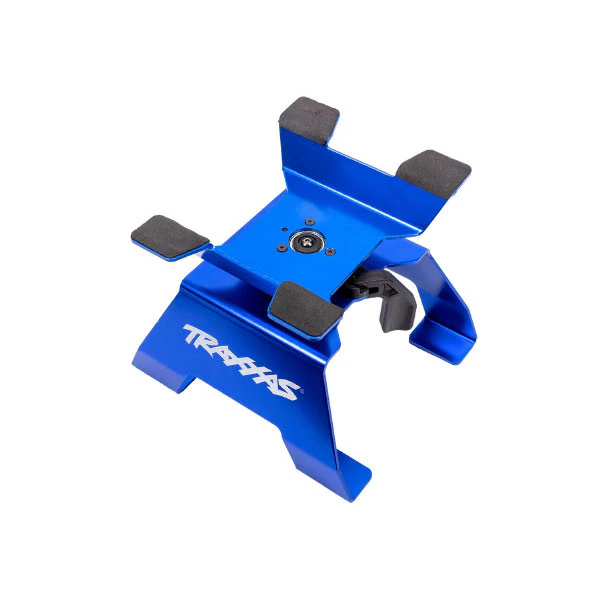 Stand pour voiture 1/10 et 1/8 bleu - Traxxas 8796 - Image 2