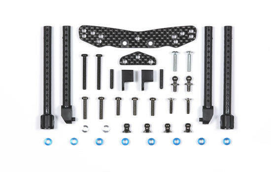 Support arr carbone TT01E - Tamiya 54060