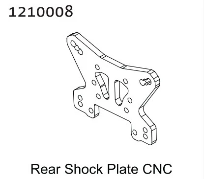 Support d'amortisseur arrière en aluminium Neon Buggy - 1210008