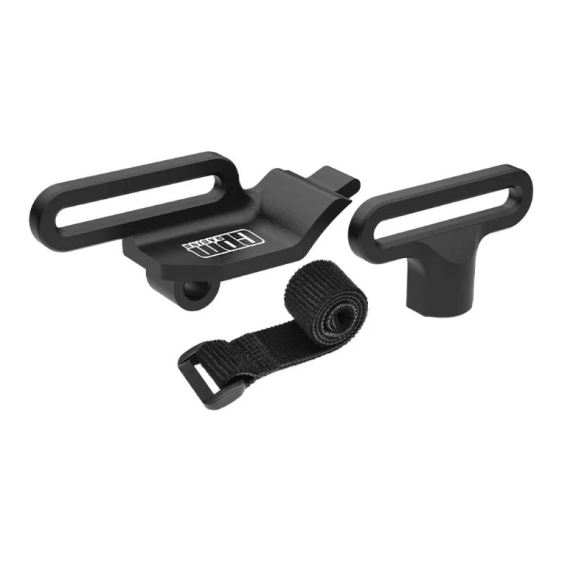 Support de batterie en aluminium noir GPM TRX MiniMaxx - GPMTXMM0126BK