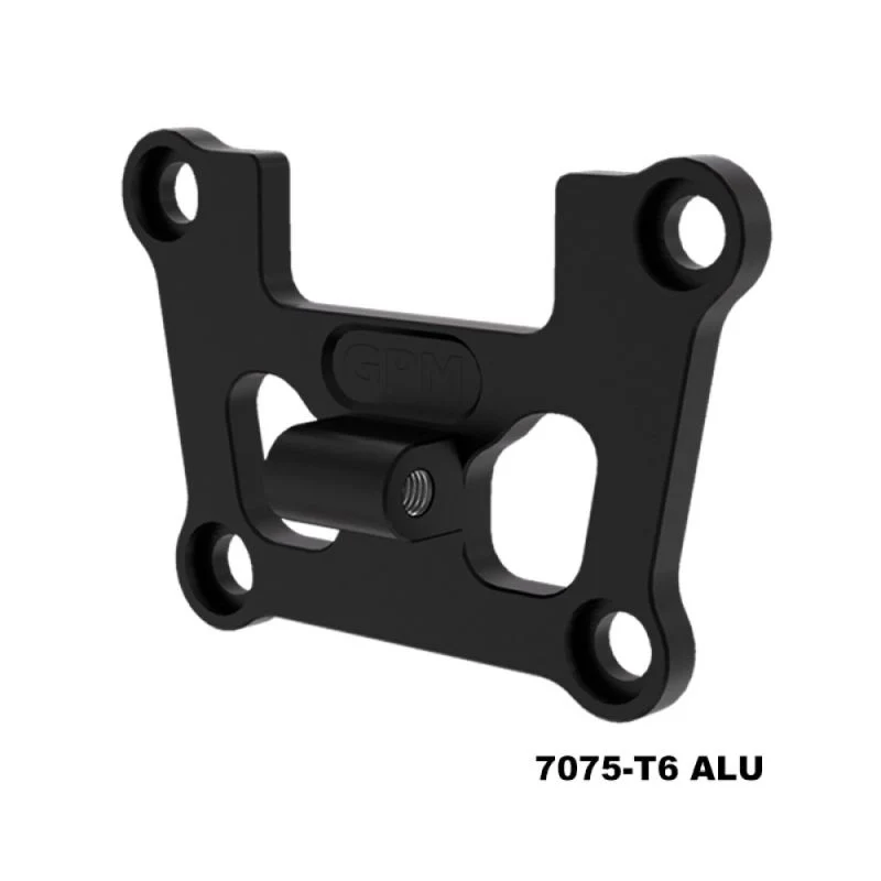 Support de cloison avant renforcé en aluminium noir GPM TRX MiniMaxx - GPMTXMM008BK