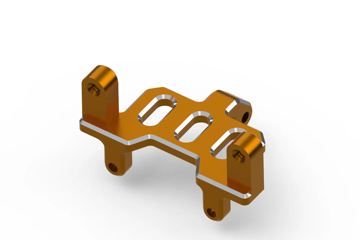 Support de servo de direction en aluminium (orange) HP161156