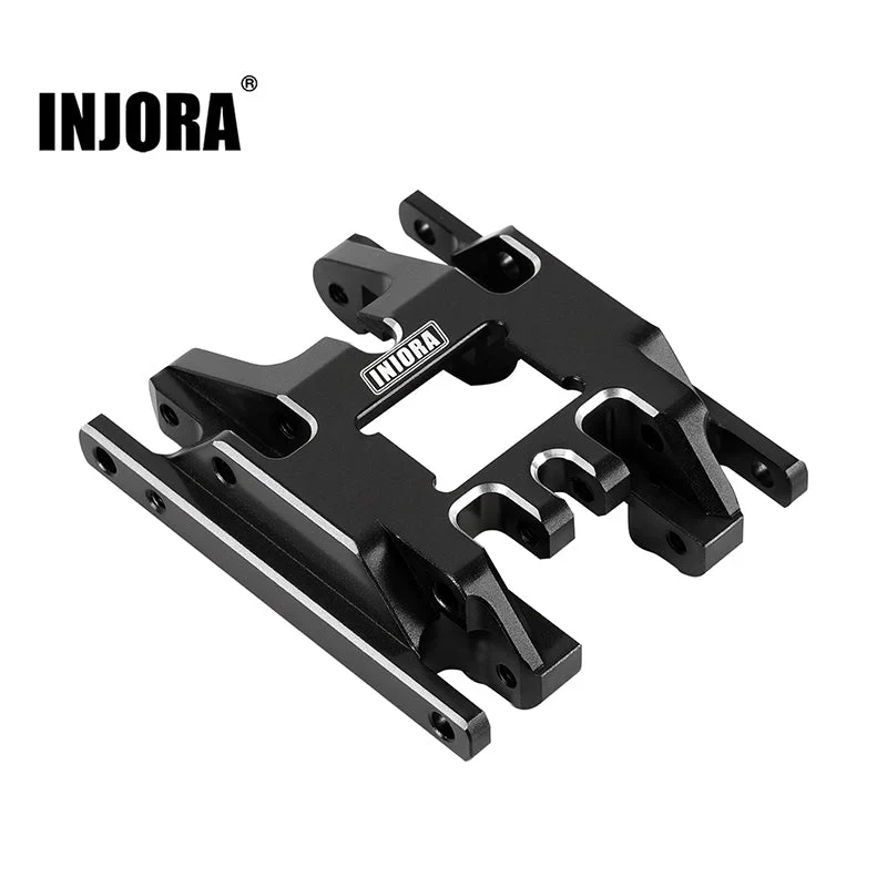 Support de transmission à plaque antidérapante en aluminium INJORA pour 1/18 TRX4M (17g)