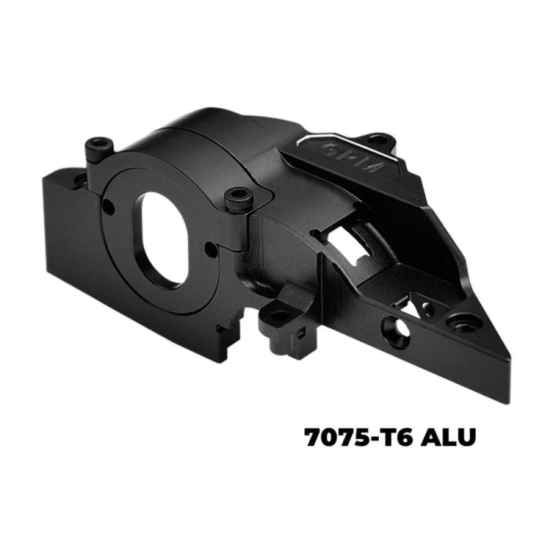 Support moteur en aluminium à changement rapide noir GPM TRX MiniMaxx - GPMTXMM018ABK