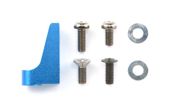 Support servo droit alu TB03 - Tamiya 54090