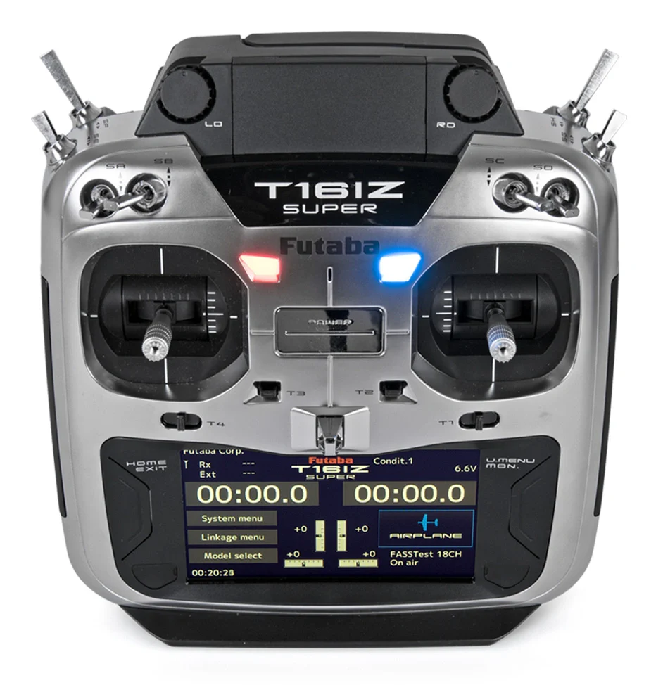 Radio Futaba T16IZ-SUPER mode-2 16 voies LCD 2.4GHz FASSTest, T-FHSS, S-FHSS