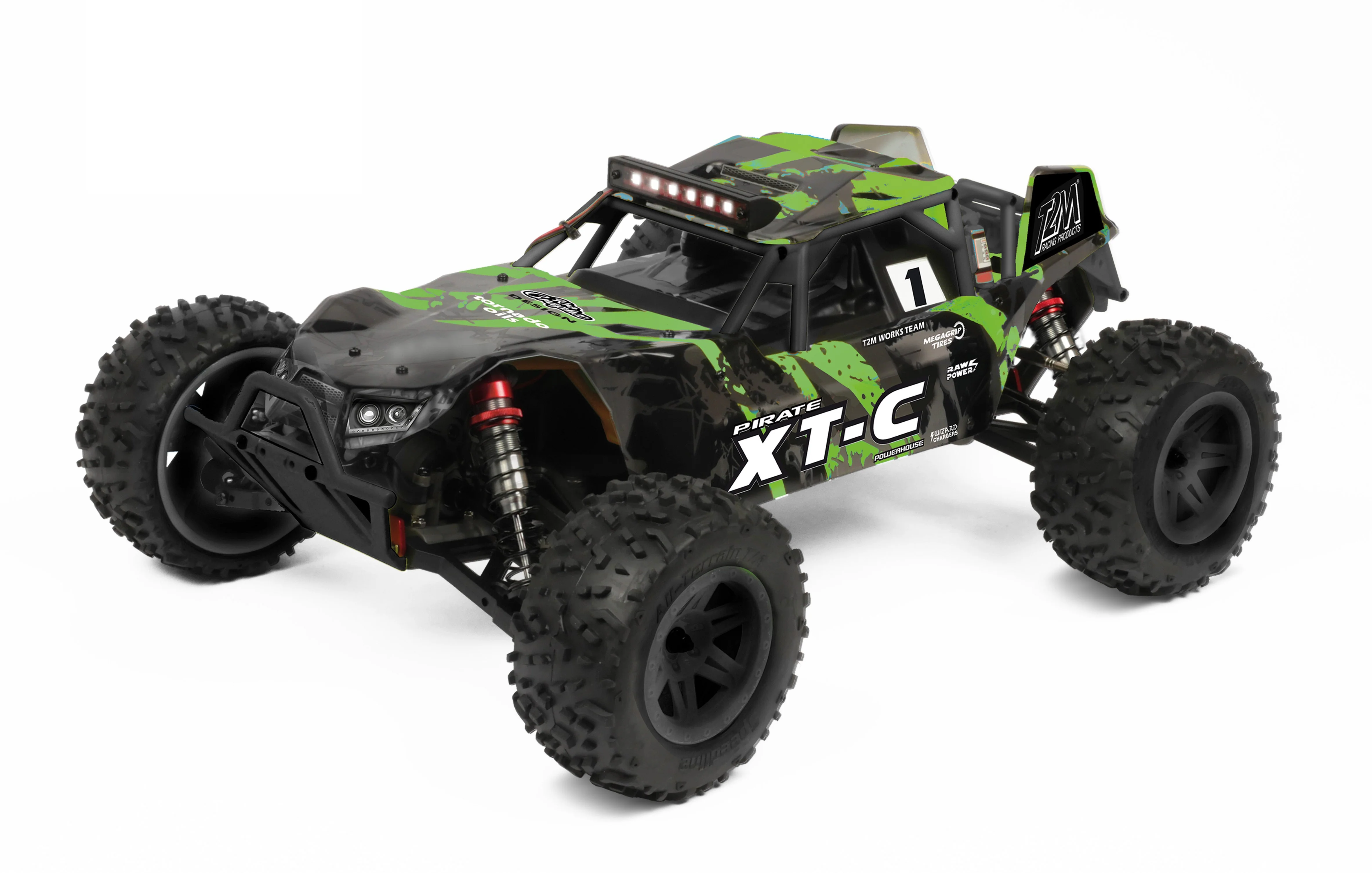 T2M Pirate XT-C Brushless Monster Truck RTR T4972BG - 60km/h