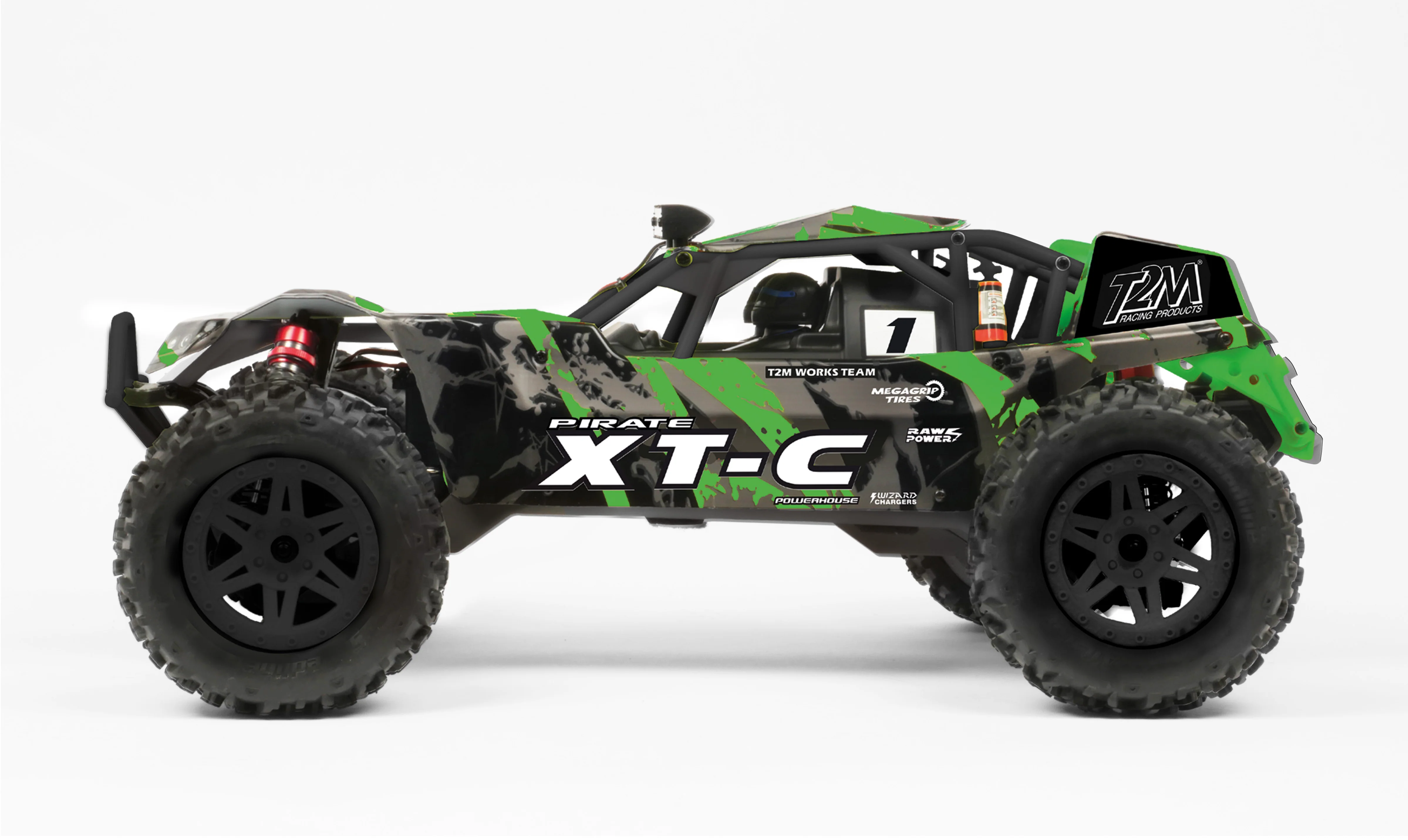 T2M Pirate XT-C Brushless Monster Truck RTR T4972BG - 60km/h - Image 2