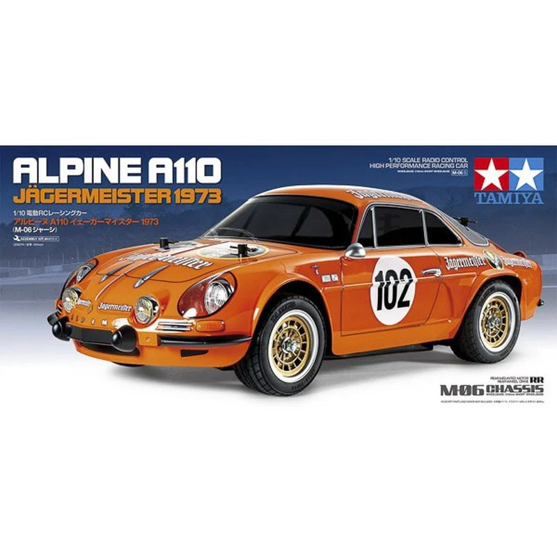 Tamiya 58708 - Alpine A110 Jaegermeister M06 Voiture Kit à monter - Image 9