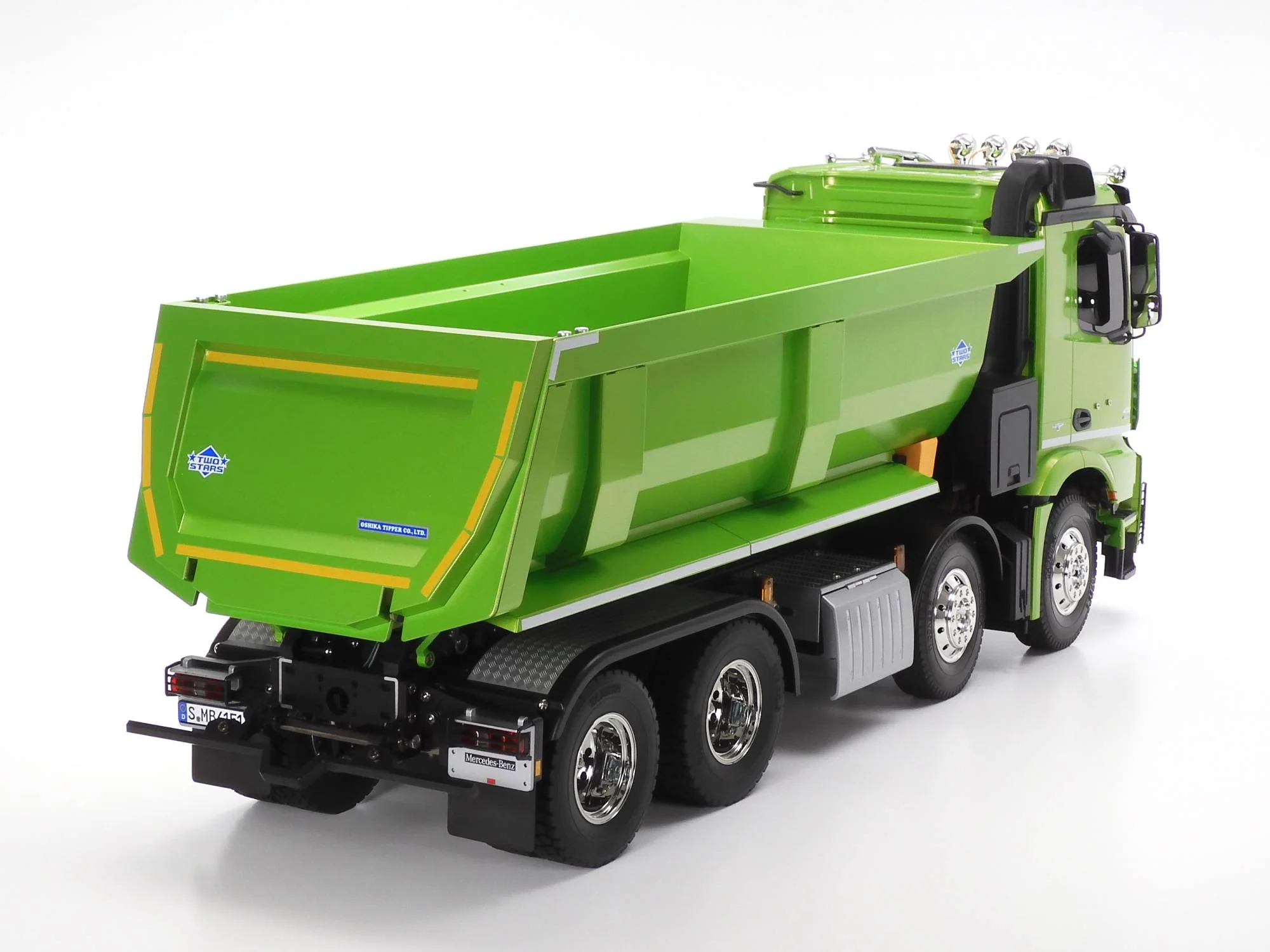 Tamiya Camion Benne Mercedes Arocs 4151 8x4 KIT Vert 47523 - Image 2