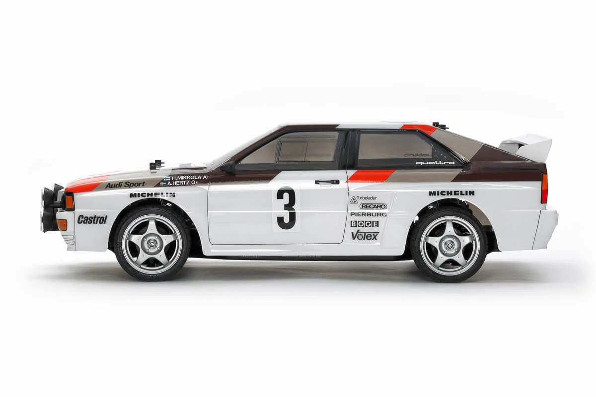 Tamiya TT02 Kit à monter Voiture Audi Quattro Rallye A2 / 58667 - Image 2