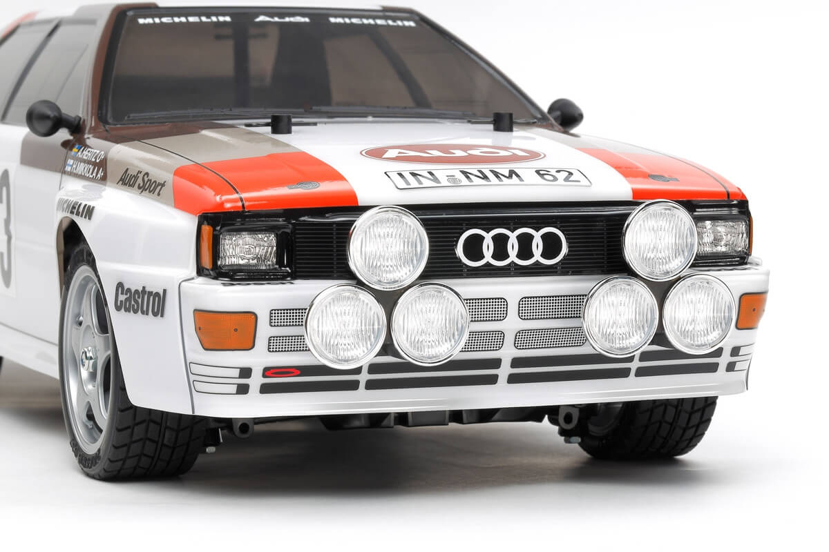 Tamiya TT02 Kit à monter Voiture Audi Quattro Rallye A2 / 58667 - Image 4