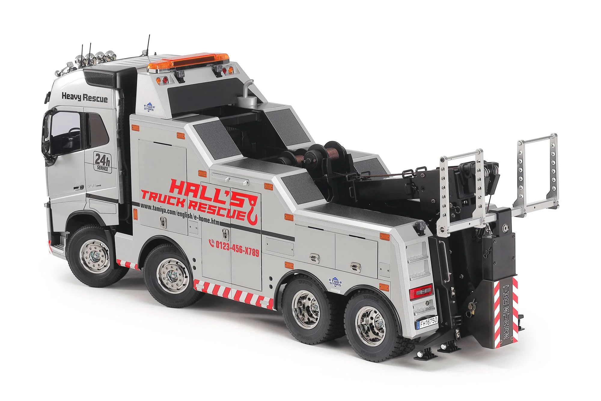 Tamiya Volvo FH16 Globetrotter 750 8x4 - 47528 - Image 2